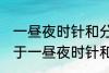 一昼夜时针和分针垂直共有多少次 关于一昼夜时针和分针垂直共有多少次