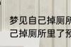 梦见自己掉厕所里了怎么回事 梦见自己掉厕所里了预兆什么
