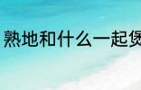 熟地和什么一起煲汤好 熟地煲汤做法