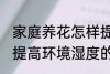 家庭养花怎样提高环境湿度 家庭养花提高环境湿度的技巧