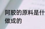 阿胶的原料是什么 阿胶是用什么原料做成的
