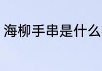 海柳手串是什么材质 海柳手串是什么