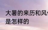大暑的来历和风俗 大暑的来历和风俗是怎样的