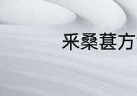 釆桑葚方法 如何釆桑葚
