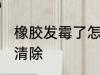 橡胶发霉了怎么洗掉 橡胶发霉了如何清除