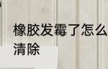 橡胶发霉了怎么洗掉 橡胶发霉了如何清除