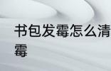 书包发霉怎么清洗掉 如何解决书包发霉