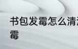 书包发霉怎么清洗掉 如何解决书包发霉