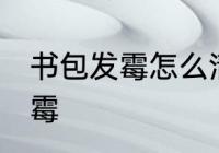 书包发霉怎么清洗掉 如何解决书包发霉