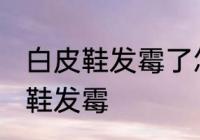 白皮鞋发霉了怎么洗掉 如何解决白皮鞋发霉