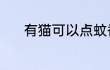 有猫可以点蚊香 有猫能点蚊香