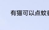 有猫可以点蚊香 有猫能点蚊香