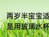 两岁半宝宝适合哪种水杯 两岁的宝宝是用玻璃水杯喝水比较好对吗