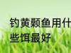 钓黄颡鱼用什么饵最好 钓黄颡鱼用哪些饵最好