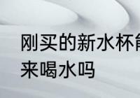 刚买的新水杯能喝吗 新杯子能直接用来喝水吗