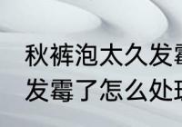 秋裤泡太久发霉了怎么办 秋裤泡太久发霉了怎么处理